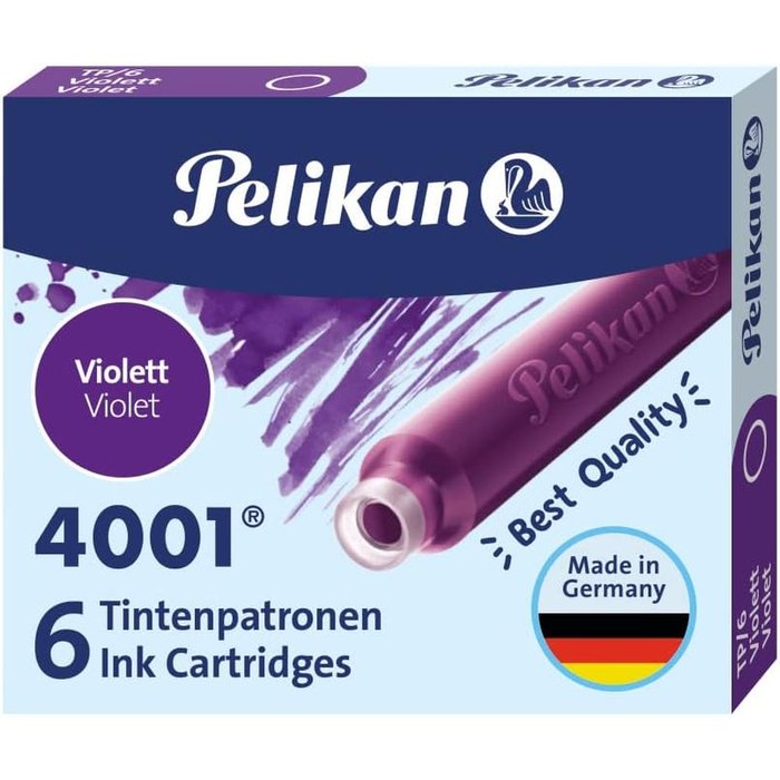 Cartucho Tinta Pelikan 4001 TP6 Violeta
