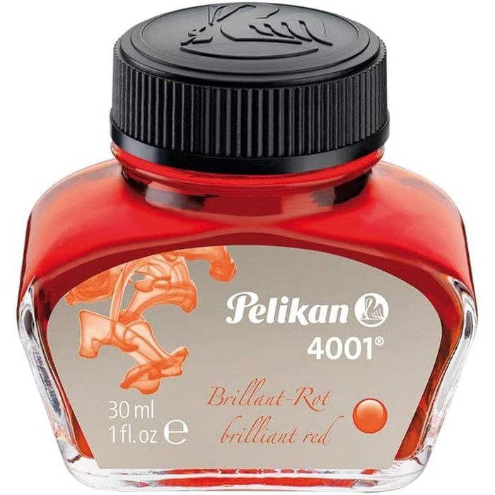 Tintero Pelikan 4001 30 ml Rojo