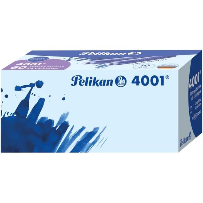 Cartucho de Tinta Pelikan 4001 TP6 Azul Real