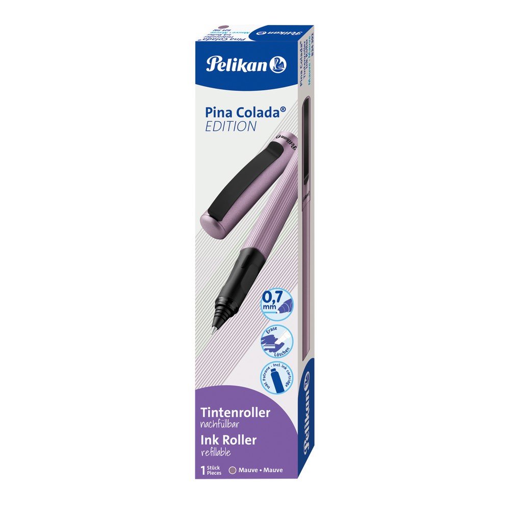 Boligrafo Roller Pelikan Piña Colada Malva