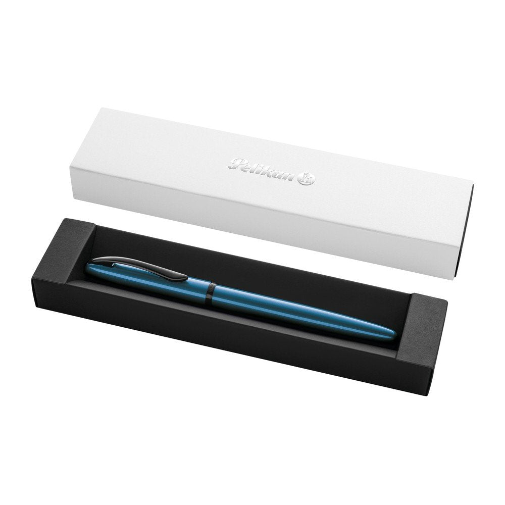 Pluma Pelikan Jazz Noble Aguamarina Marca Pelikan