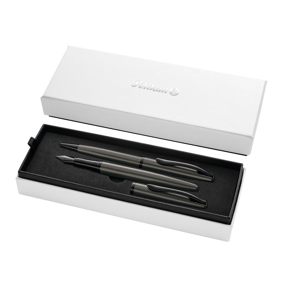 Set bolígrafo y pluma Pelikan Jazz Noble Piedra