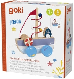 Barco de Arrastre Ahoy GOKI juego educativo infantil