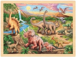 Puzzle de 96 Piezas El Valle de los Dinosaurios GOKI