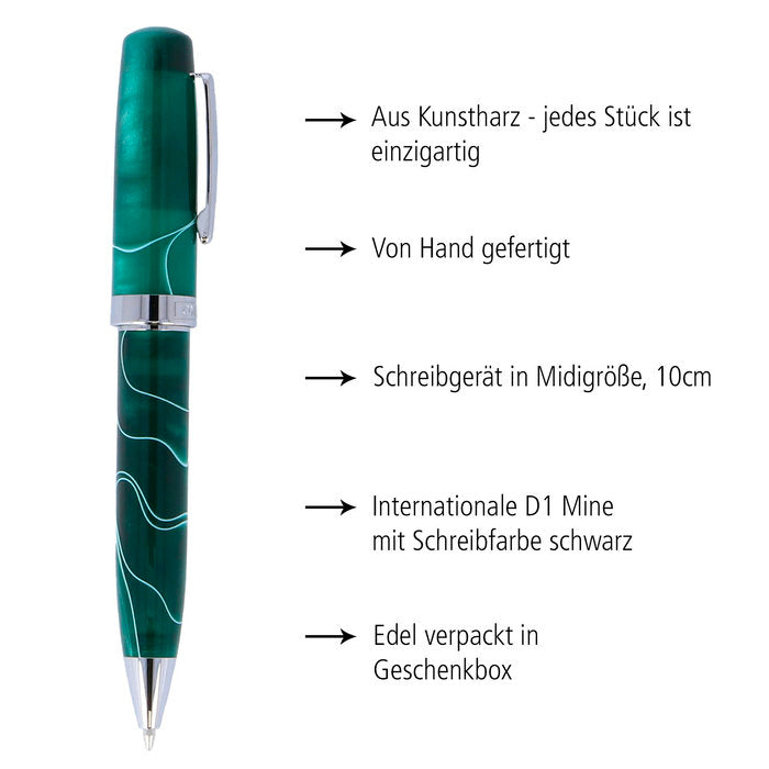 Bolígrafo Online Bohemian Art verde
