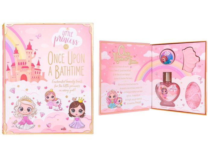 Set Baño Princess Libro Burbujas con Bomba, Jabón y Esponja Perfumería Mediterranean