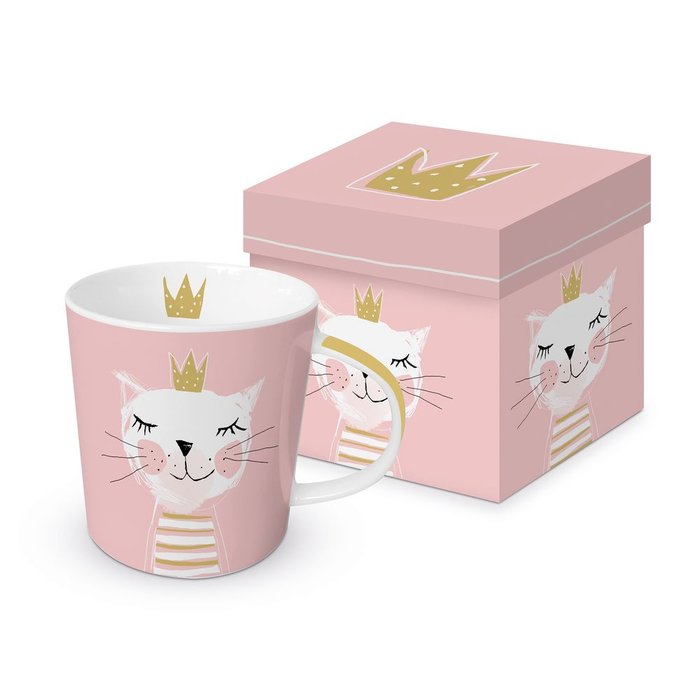 TAZA HAPPY BIRTHDAY PRINCESS + CAJA REGALO | PPD | 1 UNIDAD | 4021766249317 Imagen principal del producto