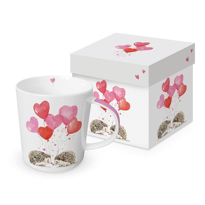 TAZA ERIZOS ENAMORADOS + CAJA REGALO | PPD | 1 UNIDAD | 4021766288712 Imagen principal del producto