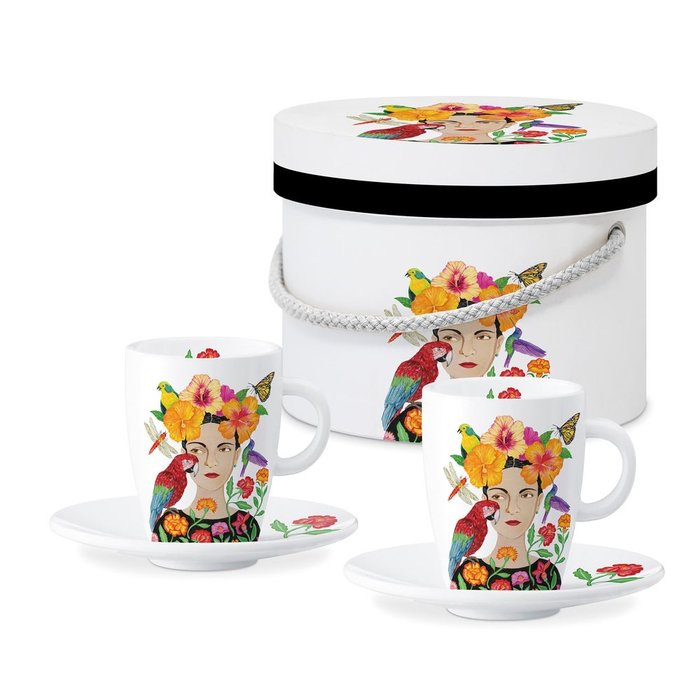 Set 2 Tazas Café y Caja Regalo La Dolorosa Marca PPD Imagen principal del producto