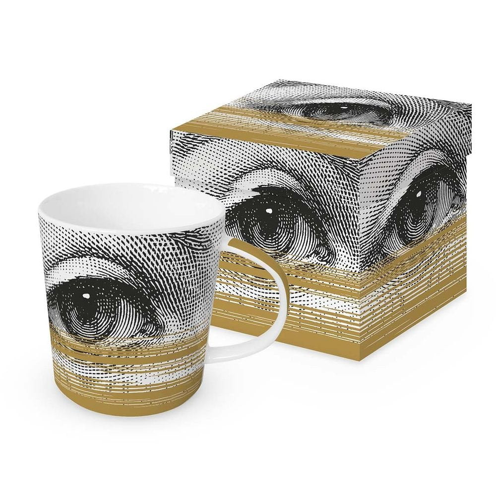 Taza Golden Eye PPD | Taza de regalo con caja