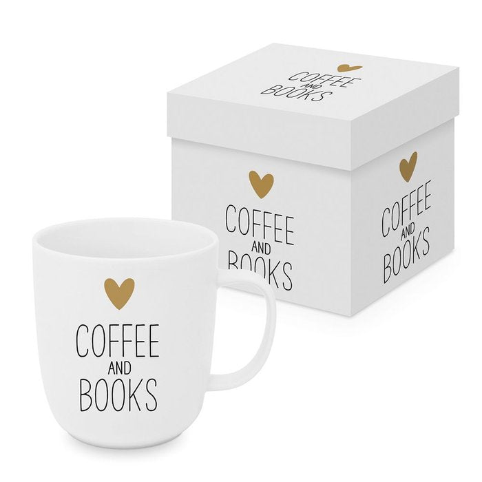 TAZA CAFE Y LIBROS MATE + CAJA REGALO | PPD | 1 UNIDAD | 4021766299039 Imagen principal del producto
