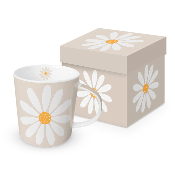 TAZA BEIGE FLOR + CAJA REGALO | PPD | 1 UNIDAD | 4021766306867 Imagen principal del producto