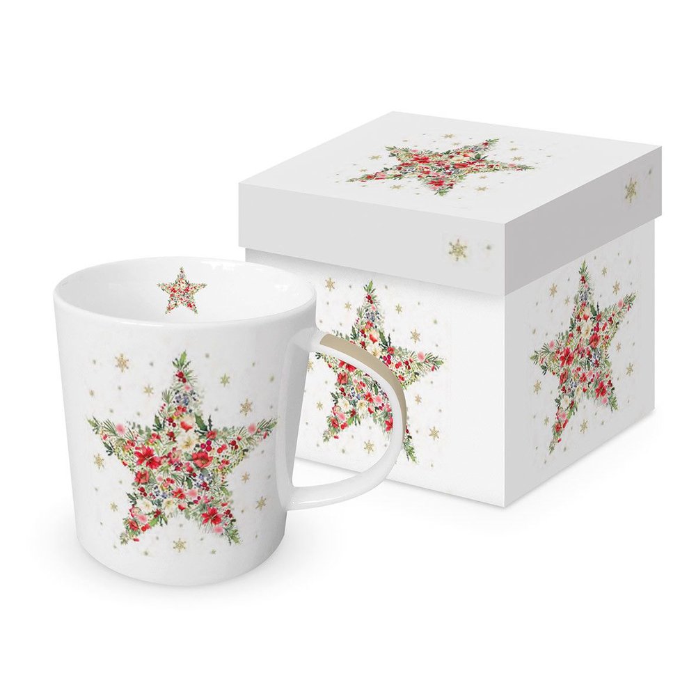 TAZA BEAUTIFUL CHRISTMAS ESTRELLA + CAJA REGALO | PPD | 1 UNIDAD | 4021766308069