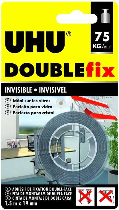 Cinta Doble Cara Invisible 1,5 m Uhu PRODUCTOS IMEDIO