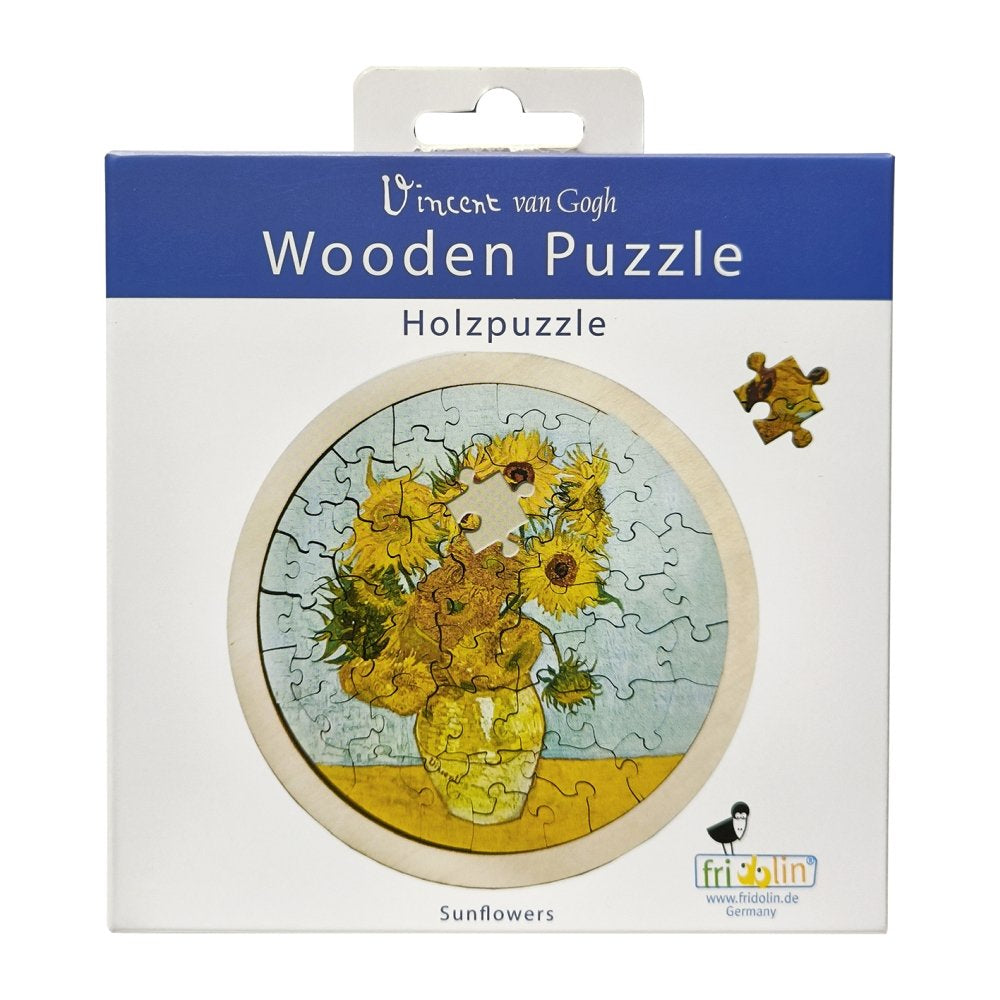 ROMPECABEZAS MADERA VAN GOGH GIRASOLES 48P | FRIDOLIN ARTE | 1 UNIDAD | 4031172111825 Imagen principal del producto