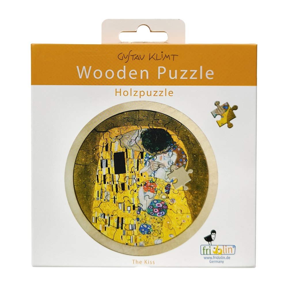 ROMPECABEZAS MADERA KLIMT EL BESO 48P | FRIDOLIN ARTE | 1 UNIDAD | 4031172111832 Imagen principal del producto