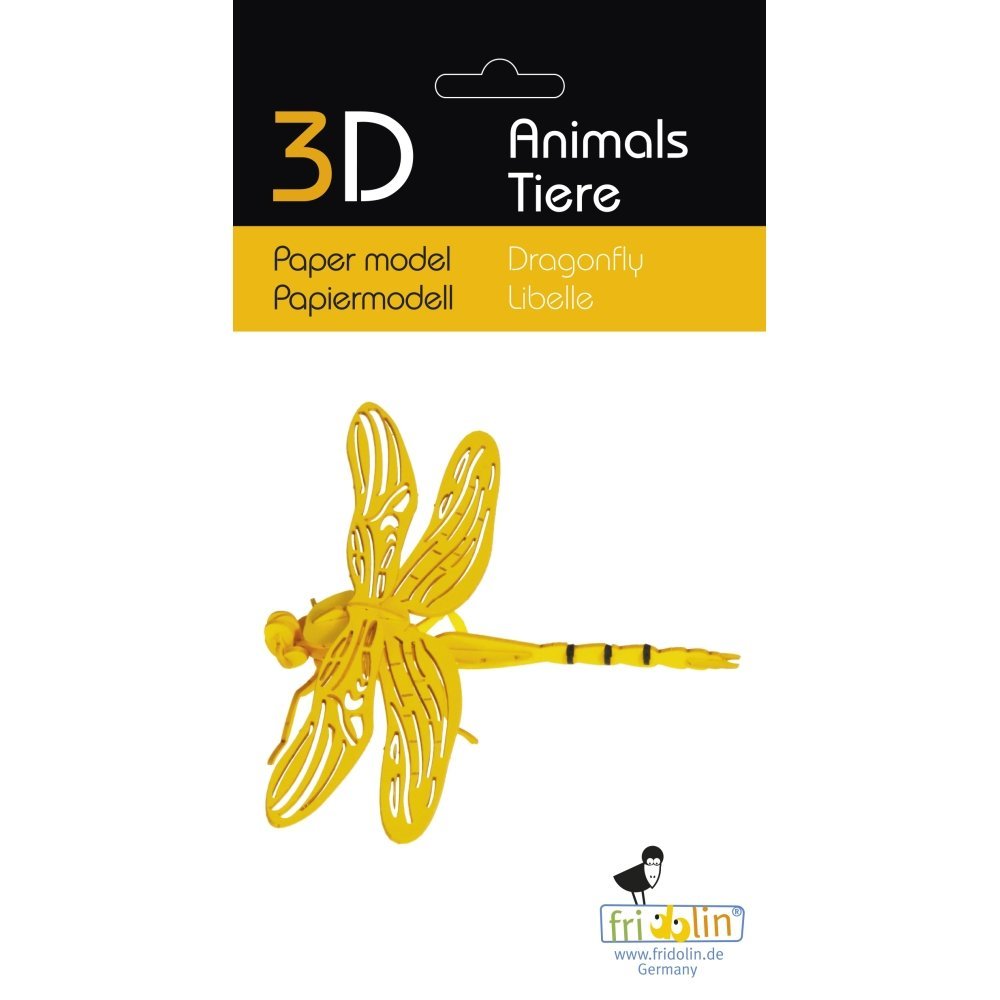 Maqueta Carton 3D Libelula Fridolin Maquetas Imagen principal del producto