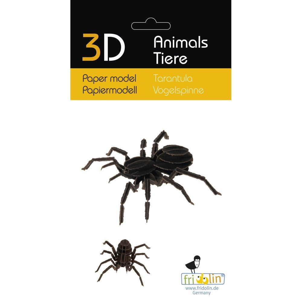 Maqueta Carton 3D Araña Fridolín Maquetas Imagen principal del producto