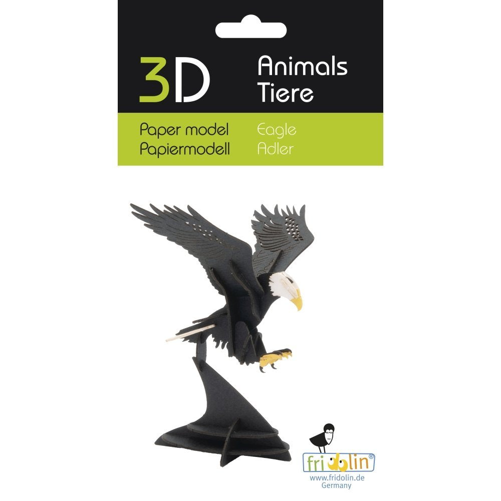 Maqueta Carton 3D Aguila Fridolin Maquetas Imagen principal del producto