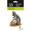 Maqueta Cartón 3D Lagarto Fridolin Maquetas