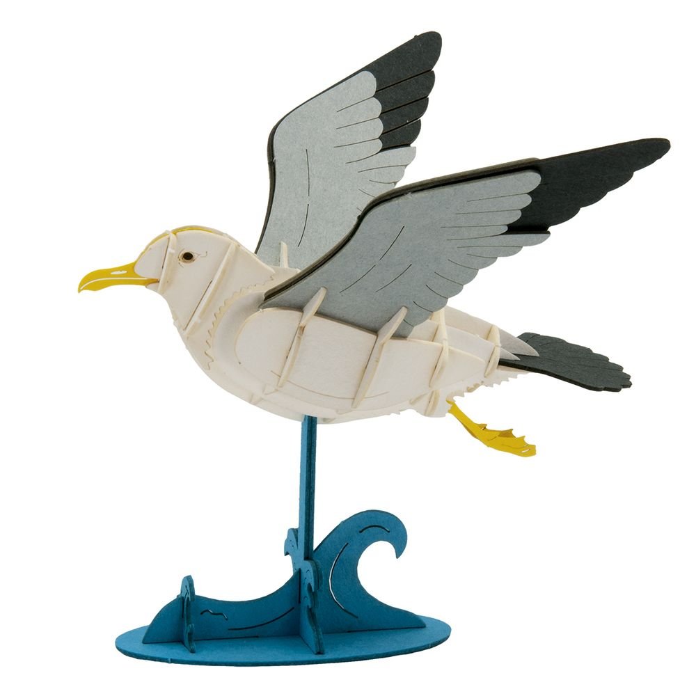 Maqueta de papel 3D Gaviota - Fridolin
