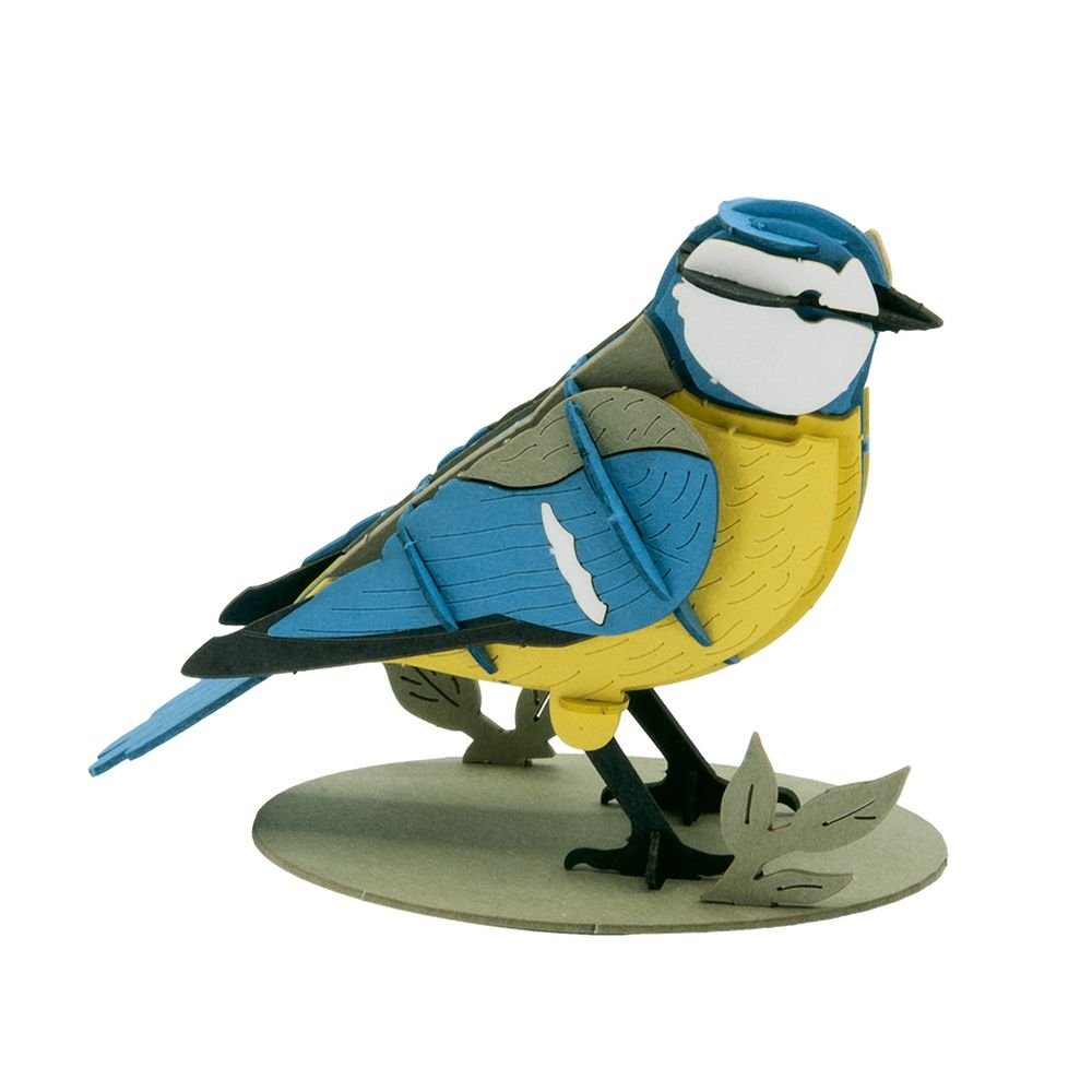 Maqueta de Papel 3D Herrerillo Comun Fridolin Maquetas