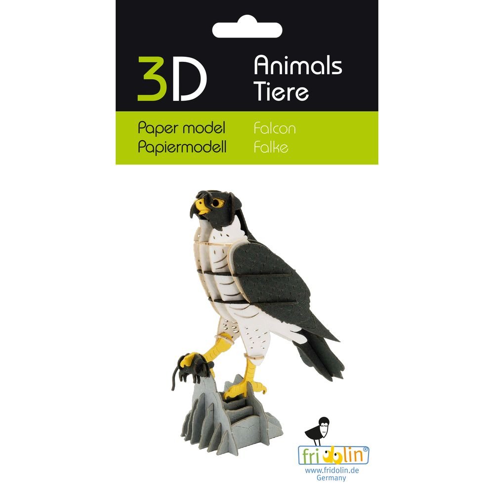 Maqueta de papel 3D Halcón - Fridolin