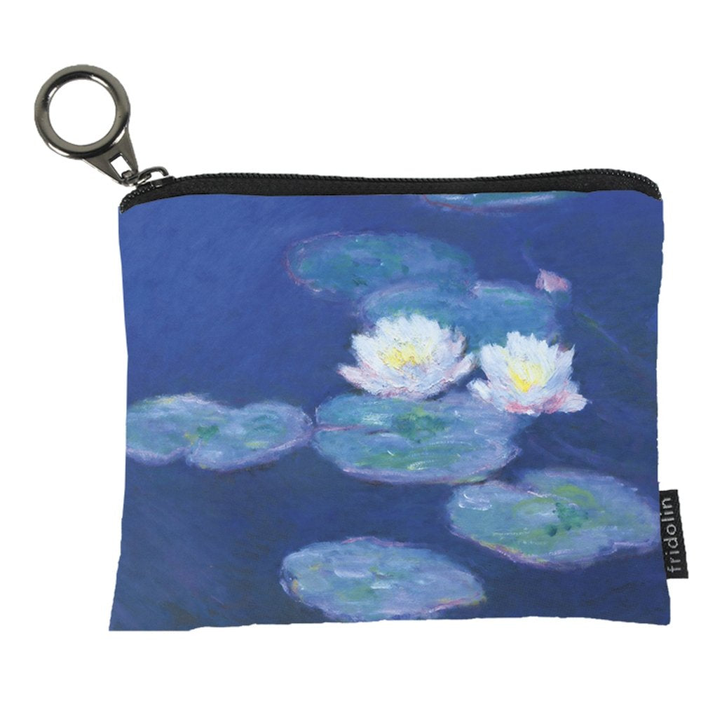 MINI MONEDERO CON CREMALLERA MONET NENUFARES | FRIDOLIN ARTE | 1 UNIDAD | 4031172192411 Imagen principal del producto