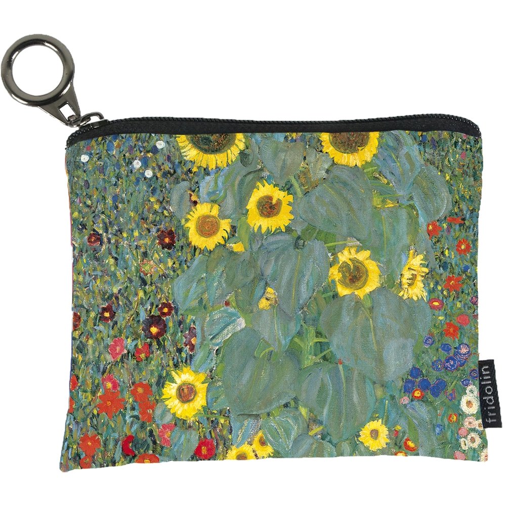 MINI MONEDERO CON CREMALLERA KLIMT JARDIN DE LA GRANJA | FRIDOLIN ARTE | 1 UNIDAD | 4031172192473 Imagen principal del producto