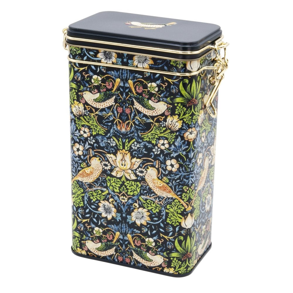 Caja de lata con cierre William Morris el Ladron de Fresas Fridolin Arte Imagen principal del producto