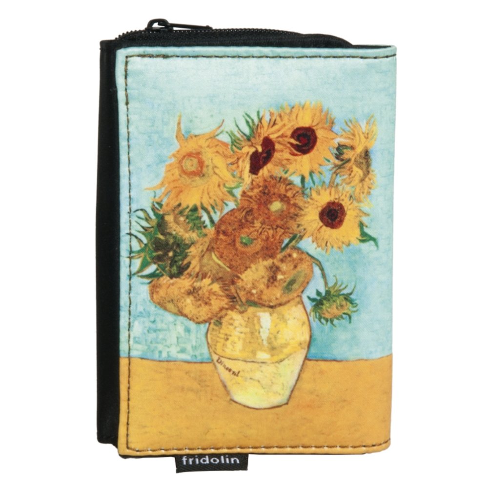 MONEDERO VAN GOGH GIRASOLES | FRIDOLIN ARTE | 1 UNIDAD | 4031172195672 Imagen principal del producto