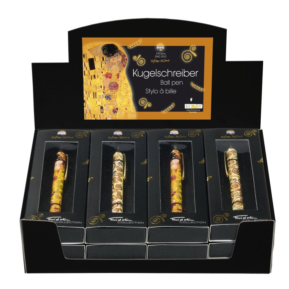 Expositor 12 Bolígrafos Klimt Surtidos Fridolin Arte