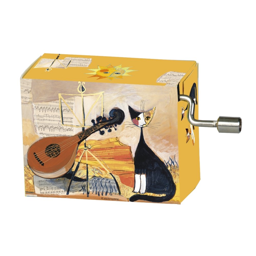 Caja de música para Elisa Beethoven Gato Fridolin Arte Imagen principal del producto