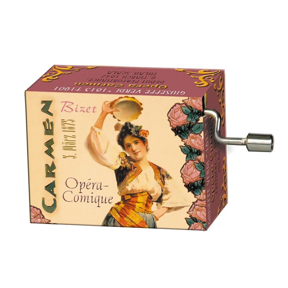 Caja de Música Torero Song Carmen Bizet Opera Fridolin Arte