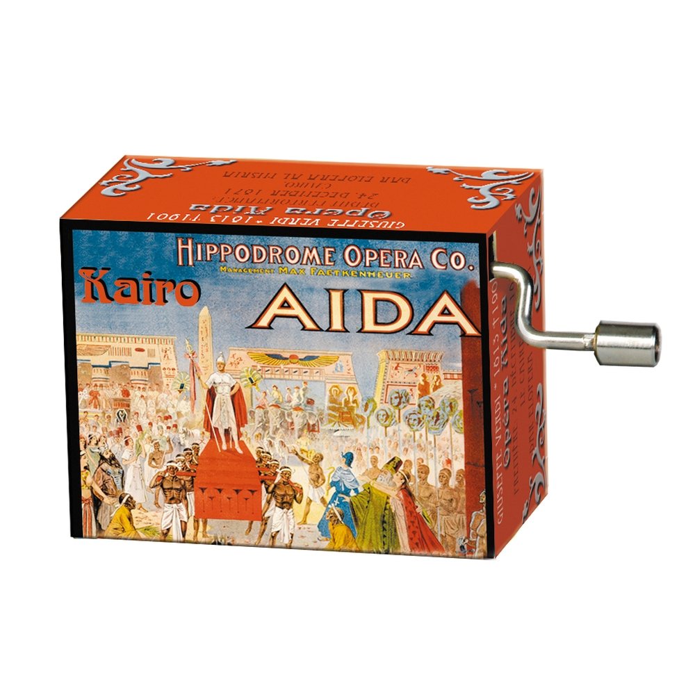 Caja de Música Marcha Triunfal Opera Aida Verdi Fridolin Arte Imagen principal del producto