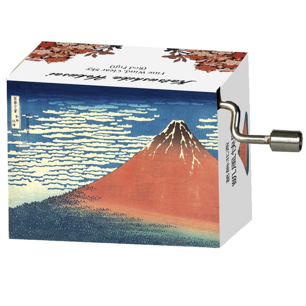 Caja de Música Mozart La Flauta Mágica Hokusai Fridolin Arte Imagen principal del producto