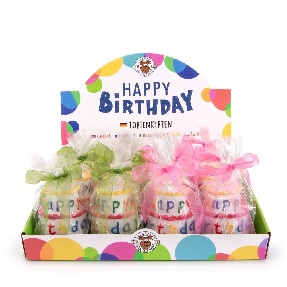 VELA PARA TARTA HAPPY BIRTHDAY | TRENDHAUS | ENVASE 12 UDS. UNIDAD | 4032722021397 Imagen principal del producto