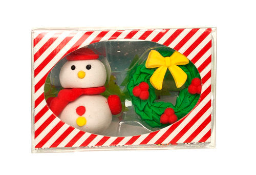 EXPOSITOR 24 SET GOMAS WINTERTIME MOTIVOS NAVIDEÑOS | 24 UNIDADES | (TRENDHAUS) Imagen principal del producto