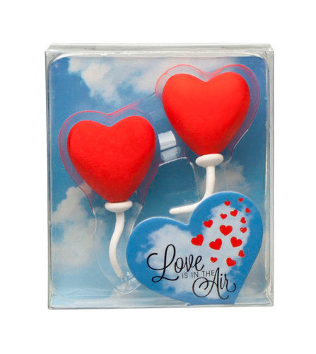 EXPOSITOR 24 SET 2 GOMAS LOVE IS IN THE AIR | 24 UNIDADES | (TRENDHAUS)