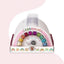 Expositor 12 Set Cintas Washi Brillantes Arcoiris TRENDHAUS