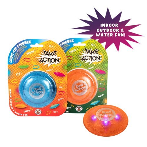 Expositor 10 Frisbee Luminoso de Bolsillo TRENDHAUS Imagen principal del producto