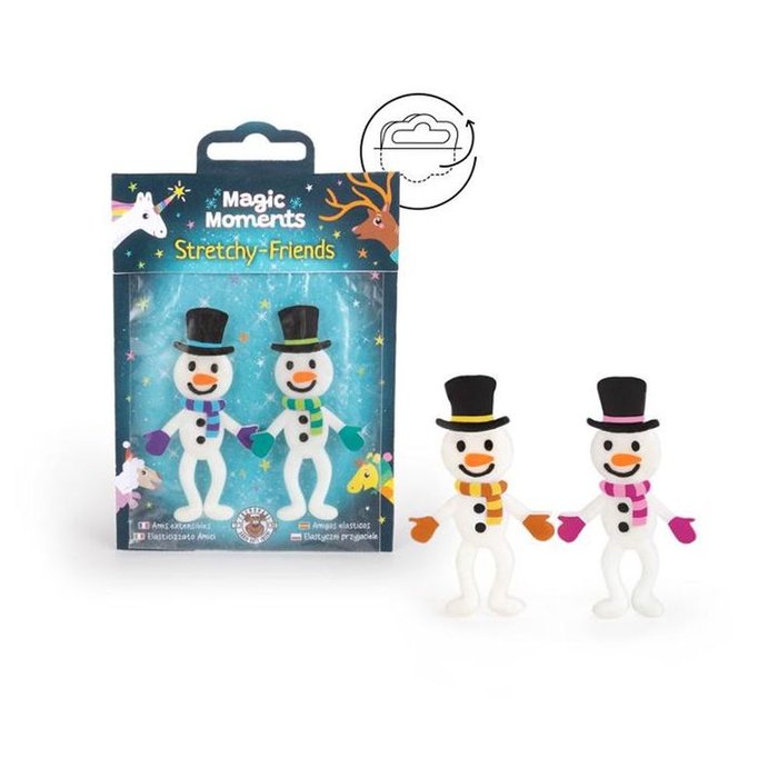 Expositor 20 Sets de 2 Muñecos de Nieve Flexibles TRENDHAUS