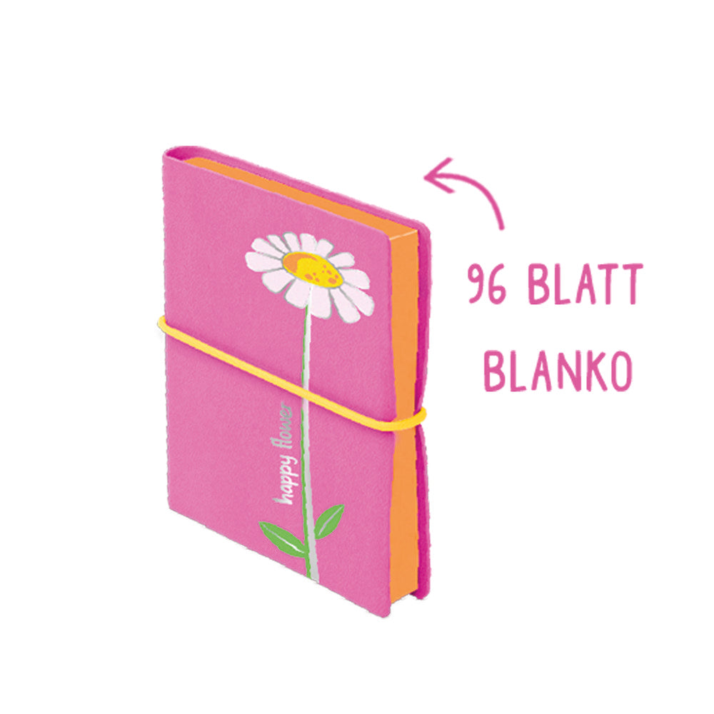 Expositor 12 Mini Libretas Flores Modelos Surtidos TRENDHAUS