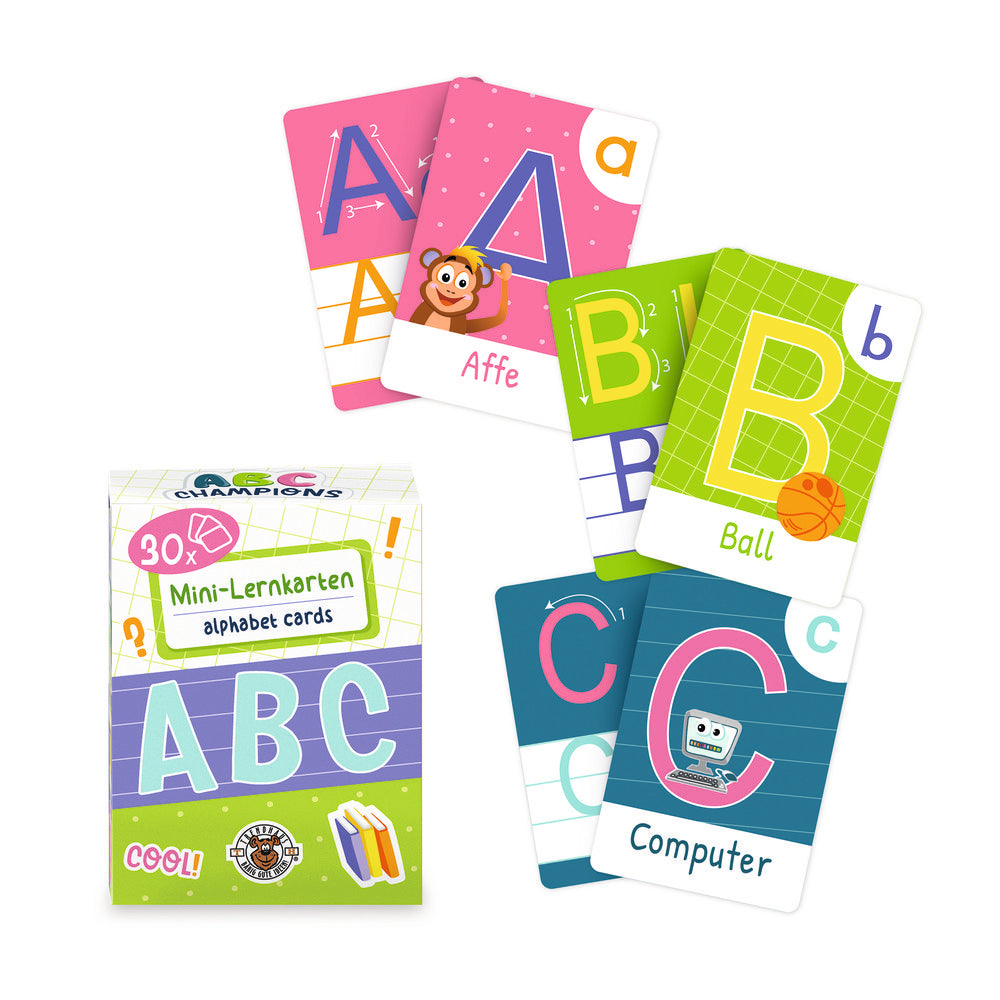 SET DE TARJETAS DIDACTICAS DE LETRAS ABC5 30 PIEZAS | TRENDHAUS | ENVASE 12 UDS. UNIDAD | 4032722057235 Imagen principal del producto
