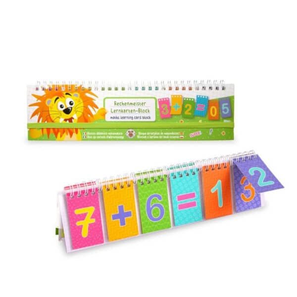 BLOQUE DE TARJETAS EDUCATIVAS DE MATEMATICAS ABC5 | TRENDHAUS | 1 UNIDAD | 4032722057303 Imagen principal del producto