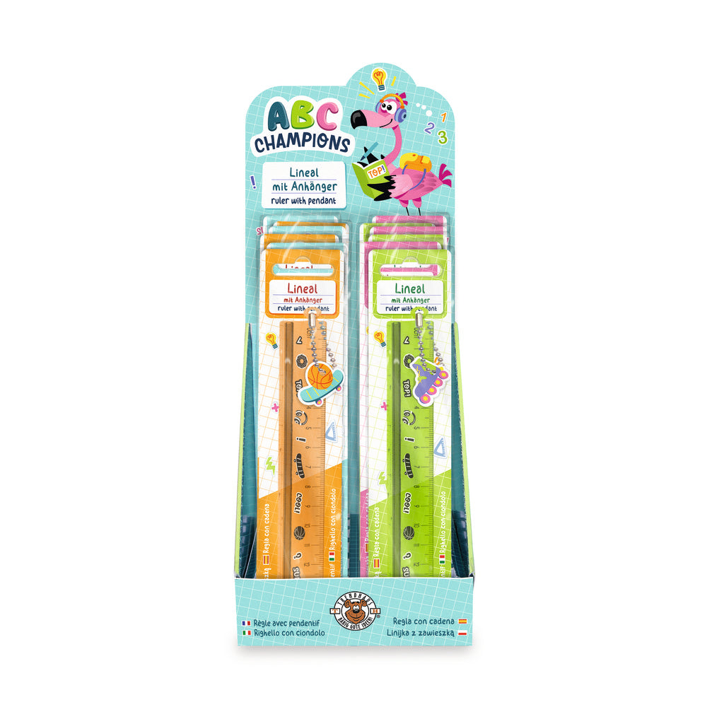 Expositor Regla ABC5 de 15 cm con Colgante Trendhaus