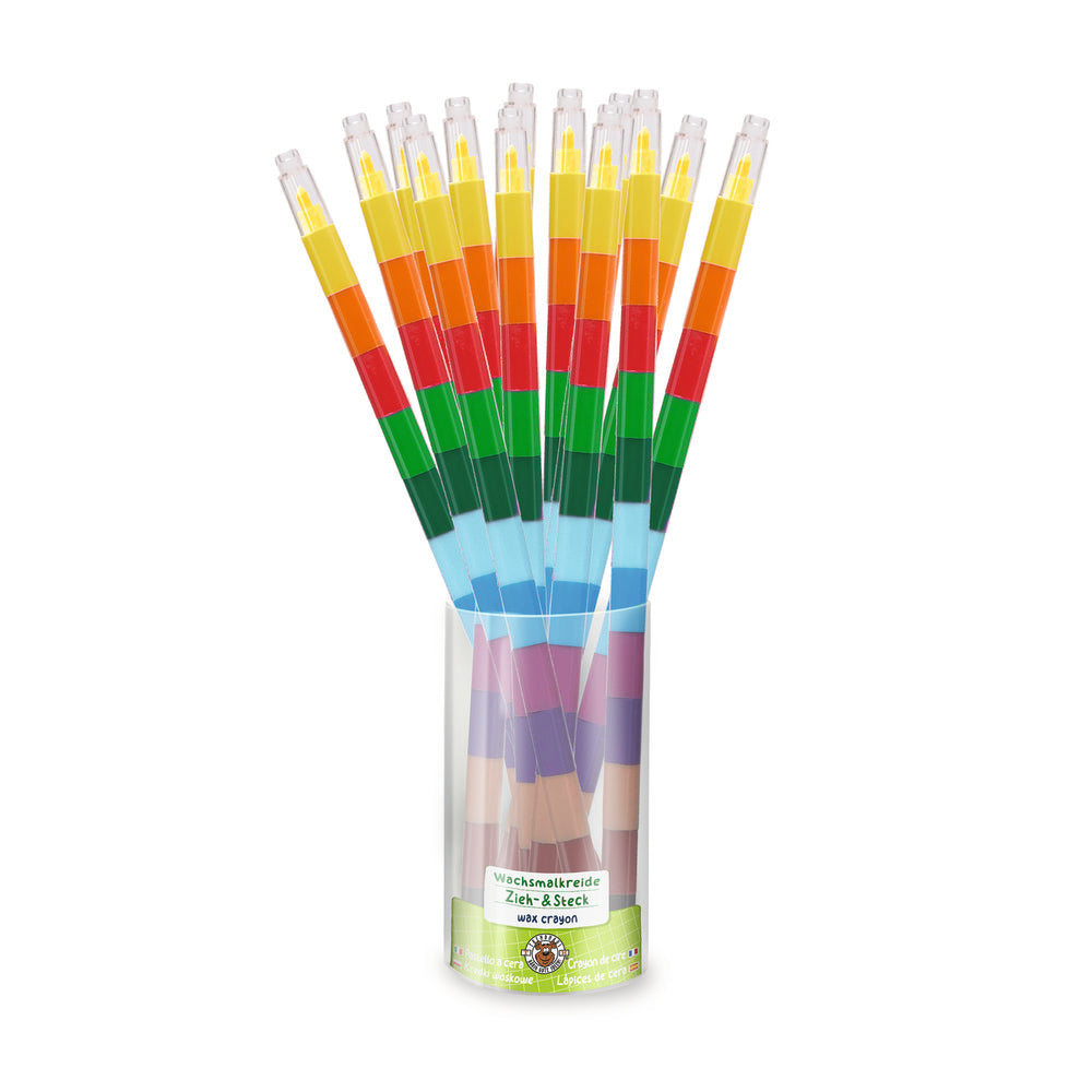 Ceras Escolares Popup ABC5 Pack 12 piezas TRENDHAUS Imagen principal del producto