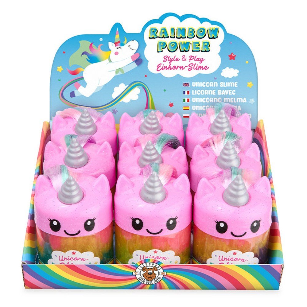 Expositor 9 botes Slime Style & Play Unicornio Trendhaus