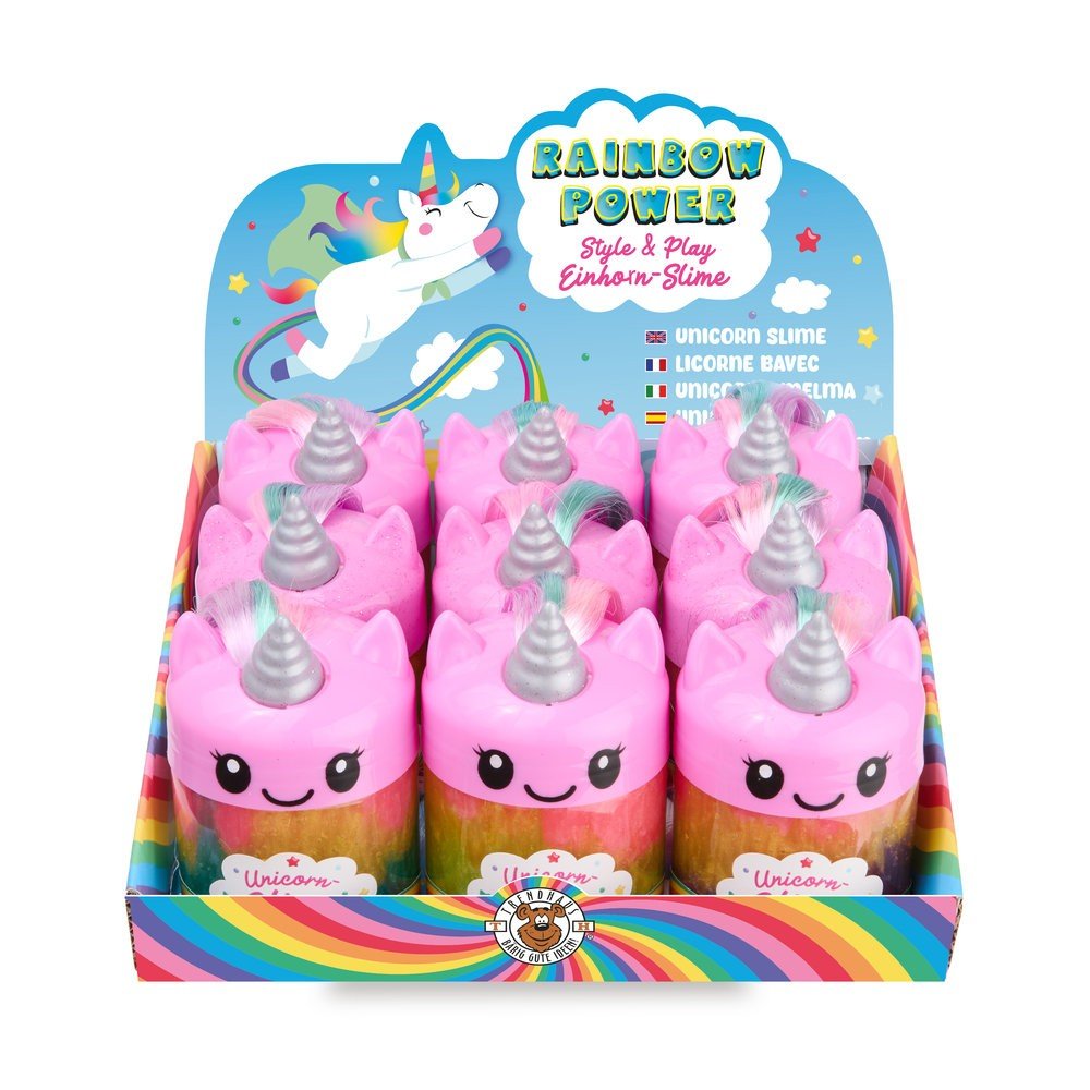 Expositor 9 botes Slime Style & Play Unicornio Trendhaus