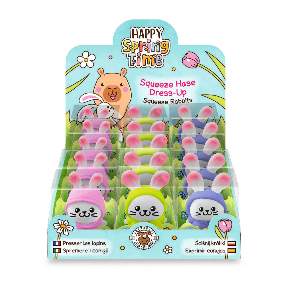 Expositor 15 Conejo de Peluche con Traje TRENDHAUS para Regalo Imagen principal del producto